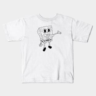 Vintage SpongeBob 2 Kids T-Shirt